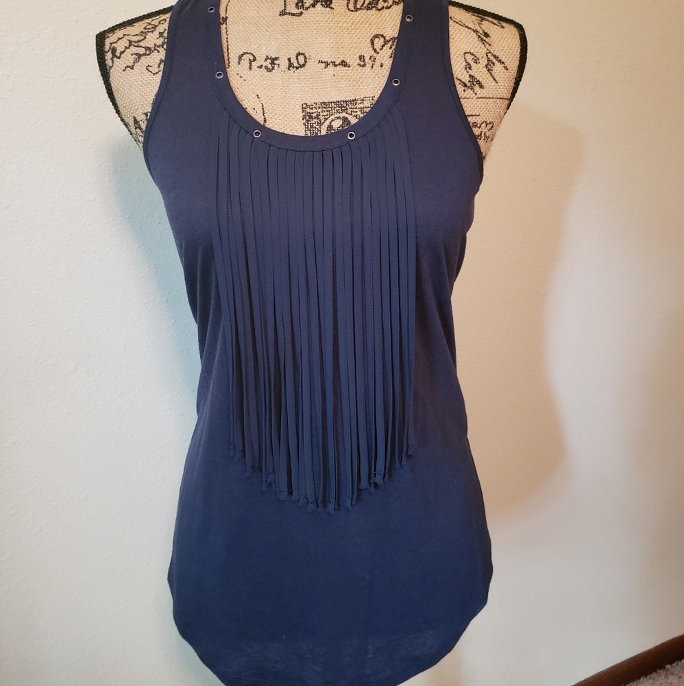 Navy tank top